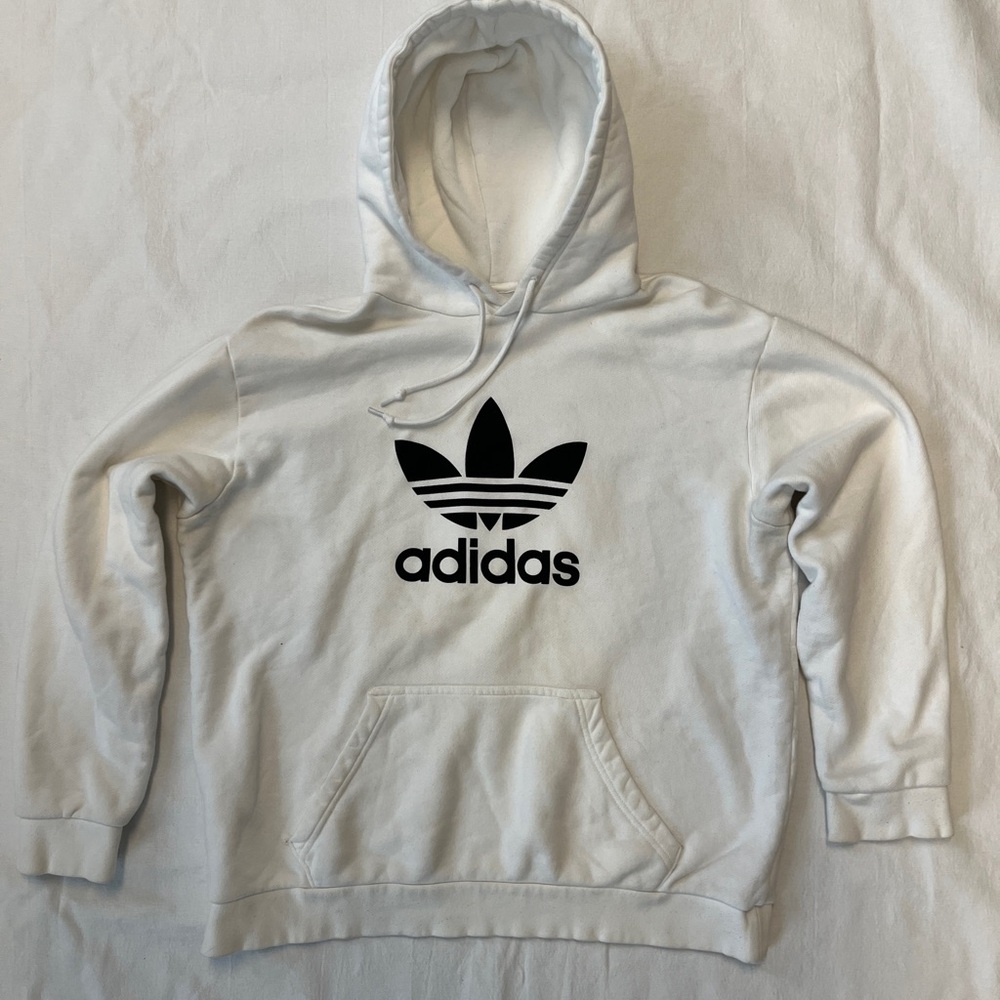 Adidas Originals Trefoil Men’s Hoodie - white | Large